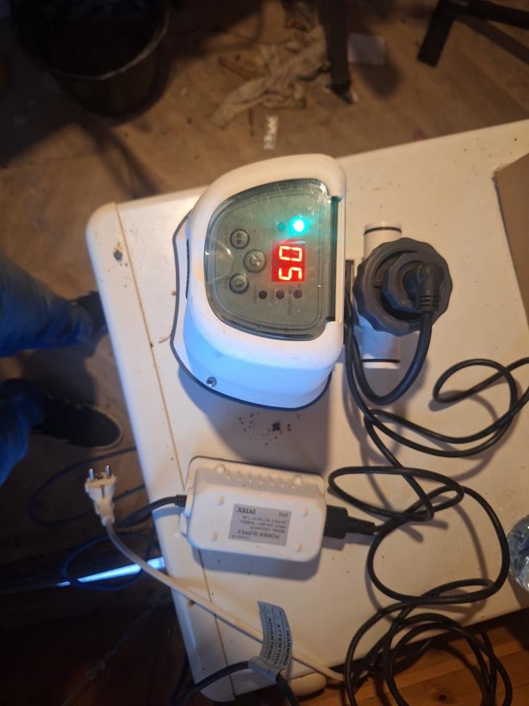 Intex QS 200 Zoutwater Analyse Systeem Zwembad, Tuin en Terras, Zwembad-toebehoren, Ophalen, Gebruikt, Overige typen