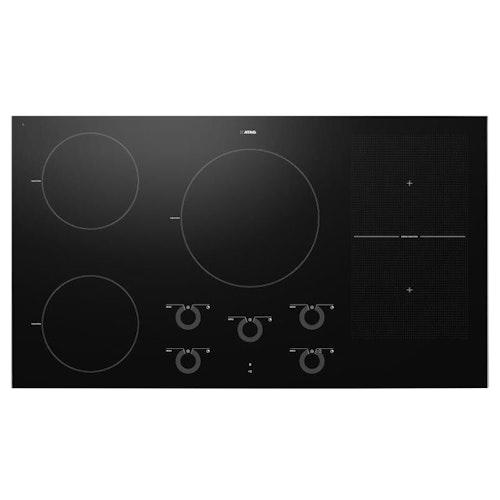 ATAG HI9571SVT inductiekookplaat 5 zones, Ophalen of Verzenden, Zo goed als nieuw, Inbouw, Inductie