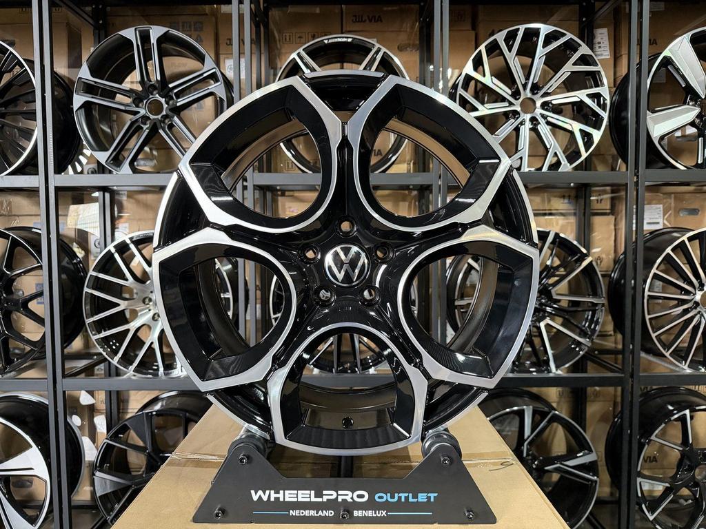 19'' Volkswagen QUEENSTOWN velgen 5X112 Golf 7 8 8.5 T-ROC, Velg(en), -, -, Nieuw