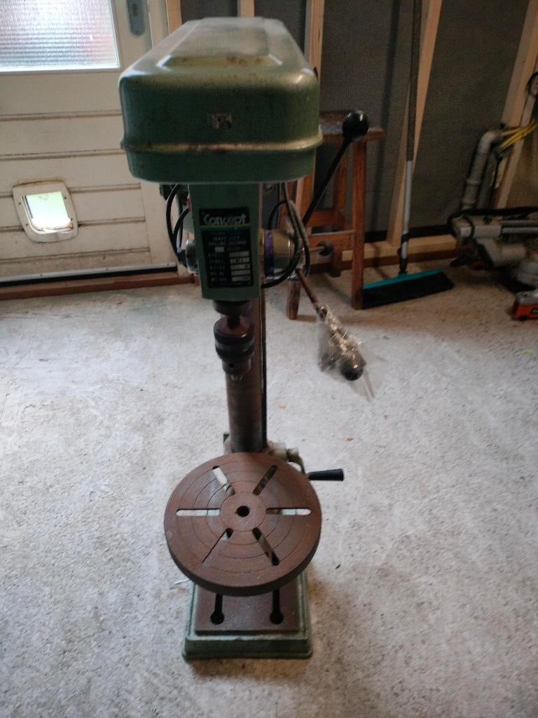 Kolomboor, Ophalen, Gebruikt, Variabele snelheid, Kolomboormachine