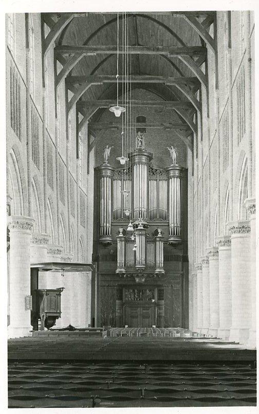 DELFT – Nieuwe Kerk orgelfront (DV029), Verzenden, Ongelopen, Zuid-Holland