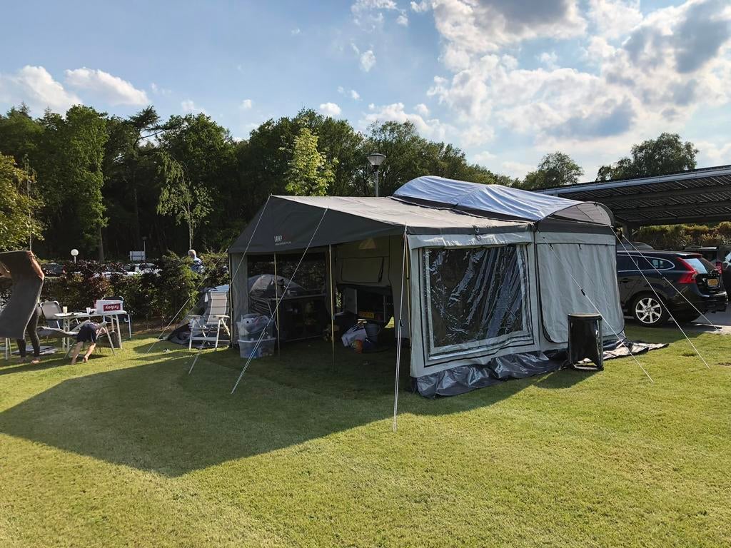 Campwerk Family onroad tenttrailer vouwwagen, Ophalen, Campwerk, Aanwezig, Grijs