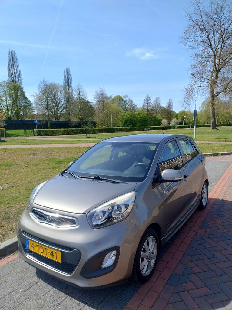 Kia Picanto 1.0 Cvvt 5-DRS 2014 Grijs, Auto's, Kia, Particulier, Picanto, ABS, Airbags, Airconditioning, Alarm, Centrale vergrendeling