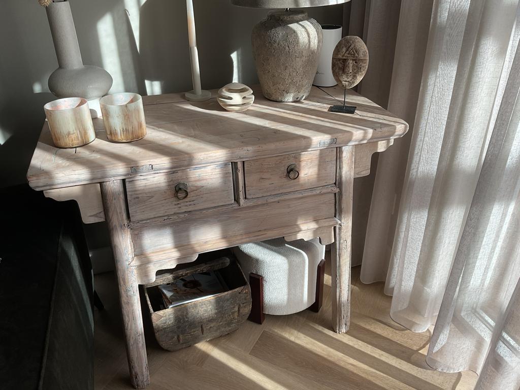 Chinese sidetable, Ophalen, Gebruikt, 100 tot 150 cm, Landelijk