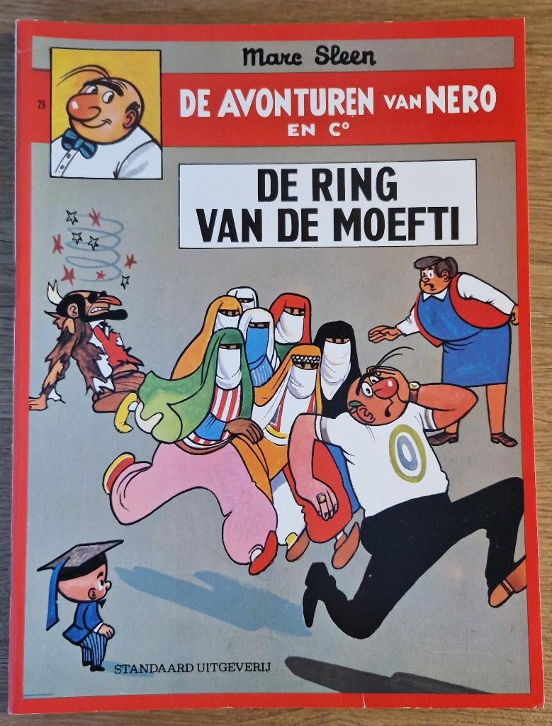 Nero - De ring van de moefti -29-1986 Strip, Boeken, Stripboeken, Eén stripboek, Zo goed als nieuw