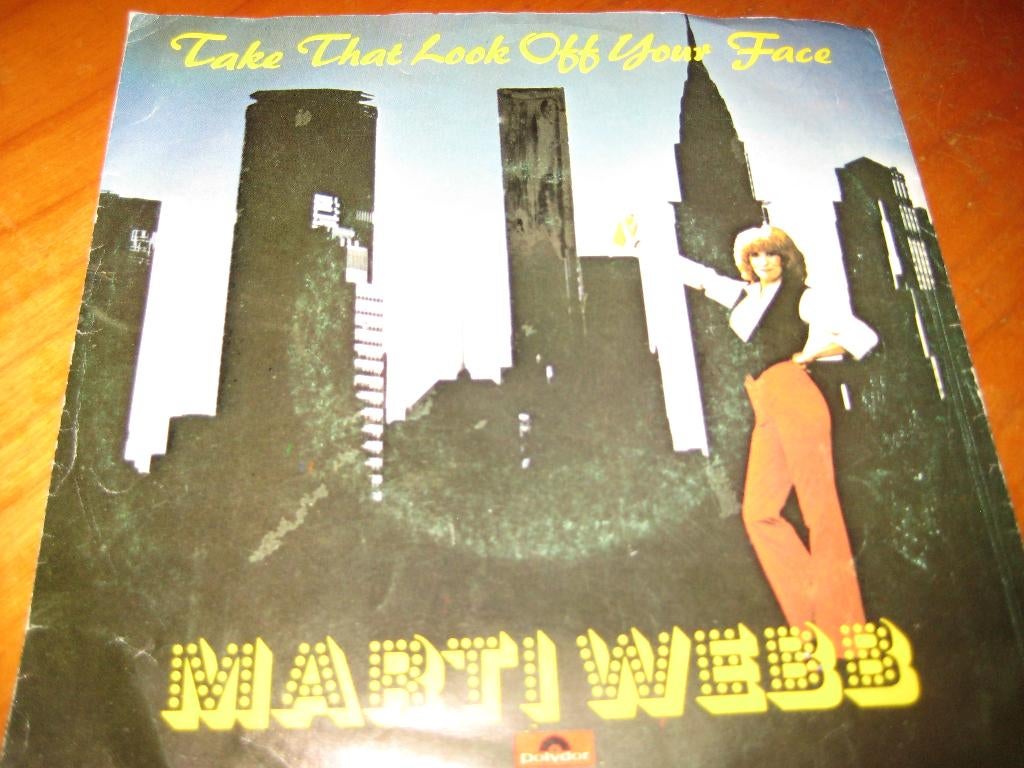Marti Webb: Take that look off your face, Ophalen of Verzenden, Zo goed als nieuw, Pop, Single