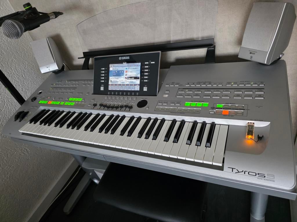 Yamaha Tyros 3 met extra's !, Muziek en Instrumenten, Ophalen, 61 toetsen, Yamaha