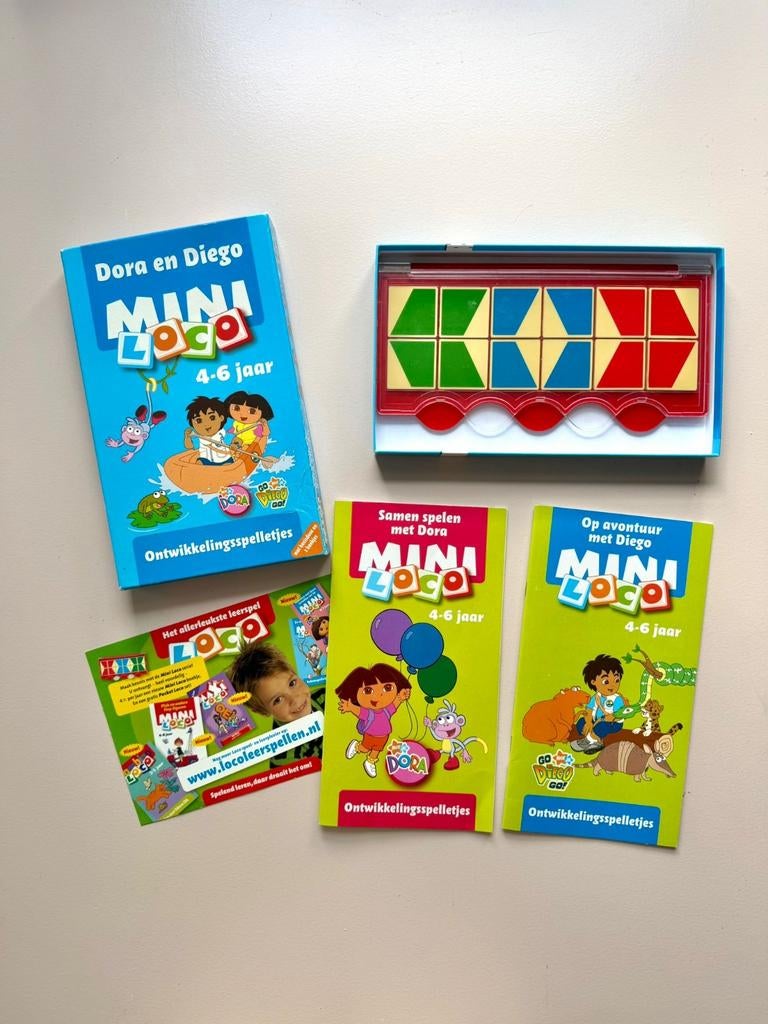 Mini Loco pakket vanaf 4 jaar. NIEUW! Doos + boekjes, Kinderen en Baby's, Speelgoed | Educatief en Creatief, Ophalen of Verzenden