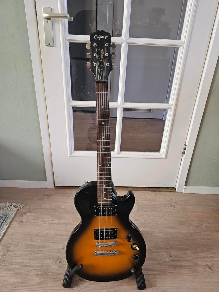 Epiphone Les Paul Special II, Ophalen of Verzenden, Gebruikt, Solid body, Epiphone
