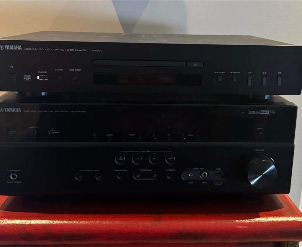 Yamaha CD-S300 CD-speler & Yamaha HTR 4065 Receiver !, Ophalen, Zo goed als nieuw, Overige merken