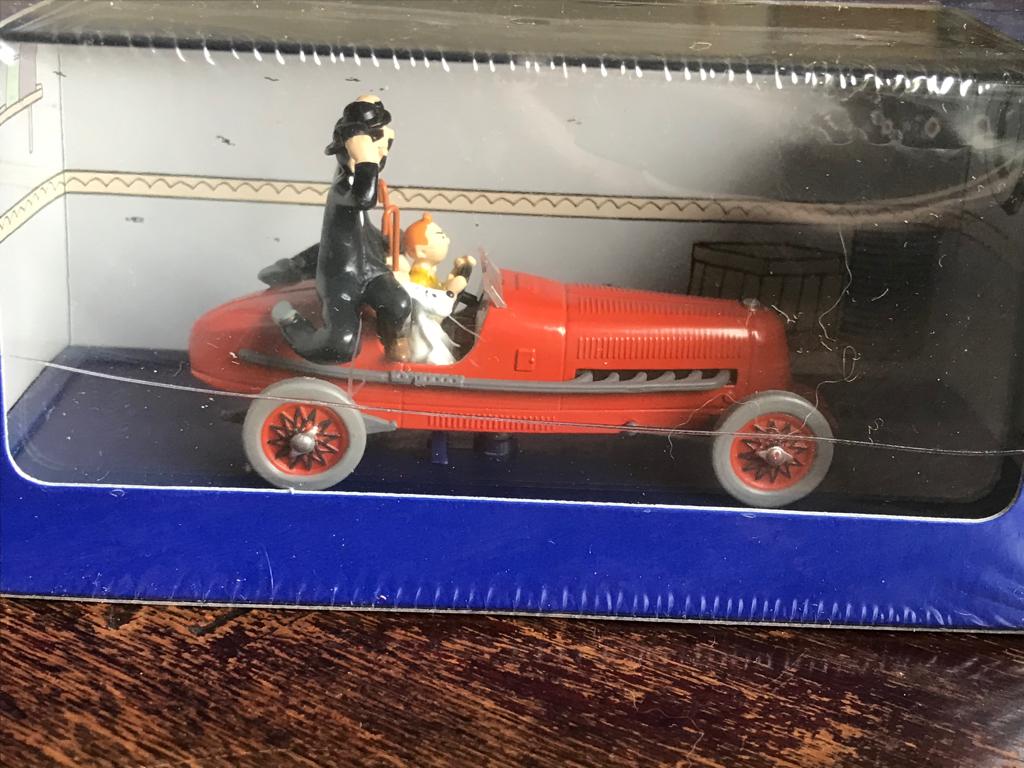 Kuifje auto, Verzamelen, Stripfiguren, Ophalen of Verzenden, Kuifje, Nieuw, Beeldje of Figuurtje