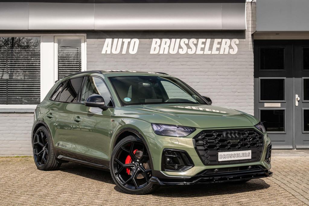 Audi Q5 55 TFSI e S edition Competition Rood stiksel Carbon, Automaat, 14 kWh, Gebruikt, 4 cilinders