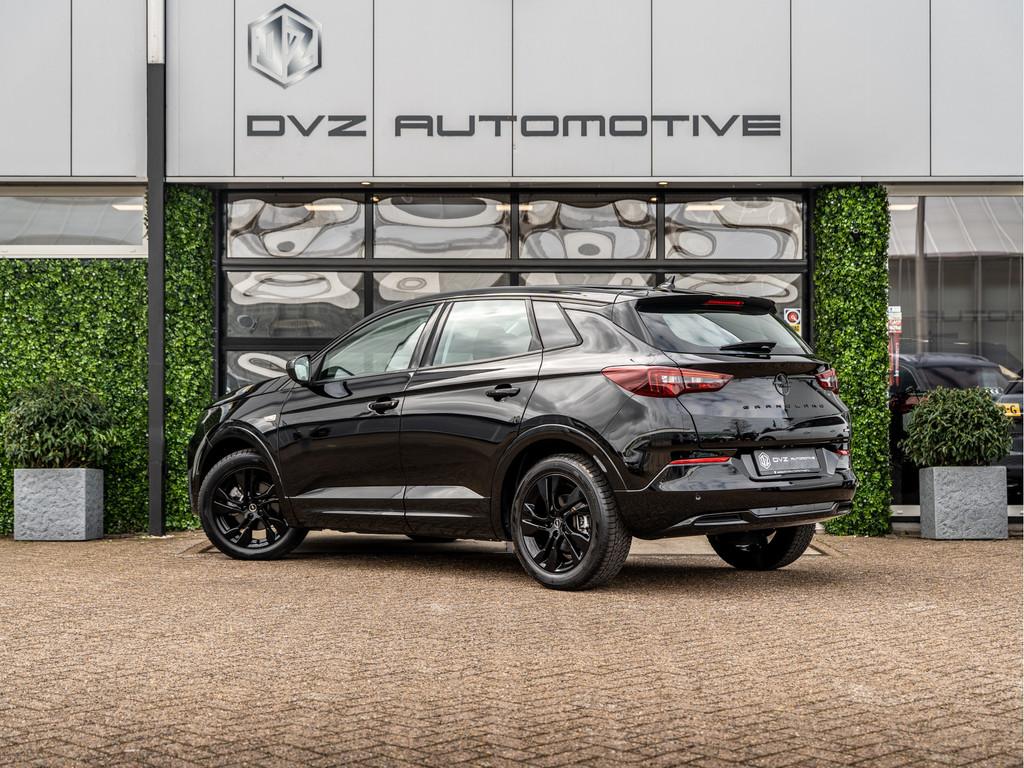 Opel Grandland 1.2 Turbo Hybrid GS | Black Pack | 360 Camera, Gebruikt, Zwart, 1199 cc, Met garantie (alle)