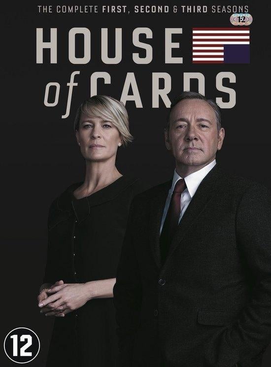 House of Cards seizoen 1 t/m 3, Vanaf 12 jaar, Ophalen of Verzenden, Zo goed als nieuw, Drama