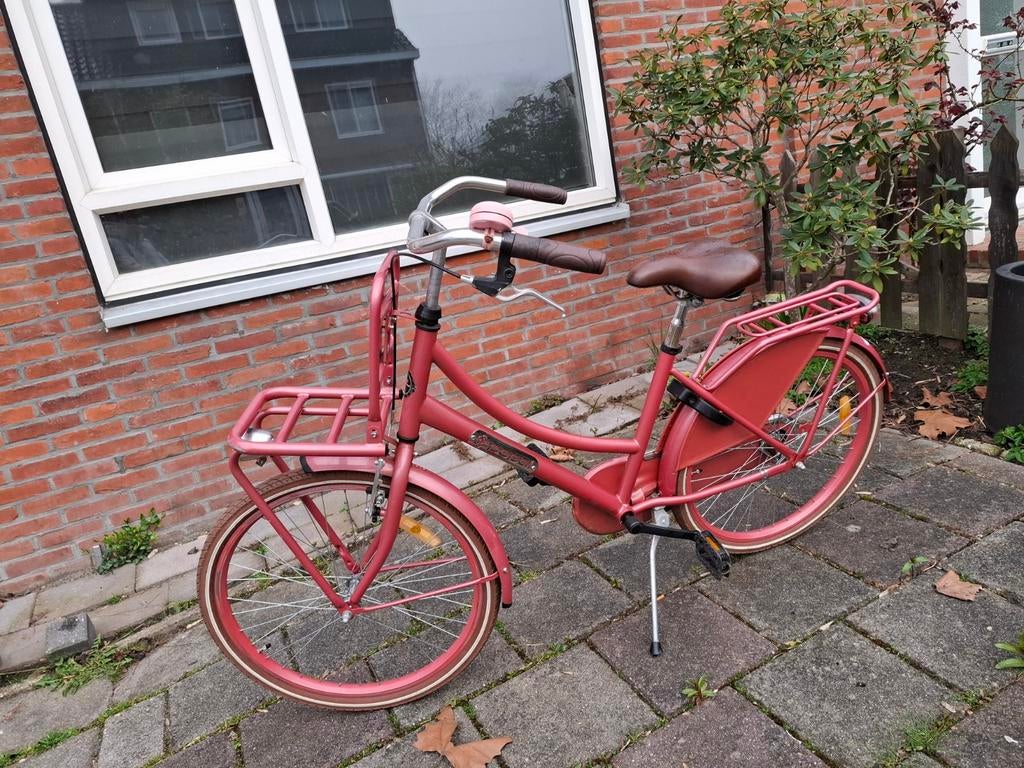 Popal meisjes fiets 24 inch, Fietsen en Brommers, Fietsen | Meisjes, Ophalen, Gebruikt, 24 inch, Popal