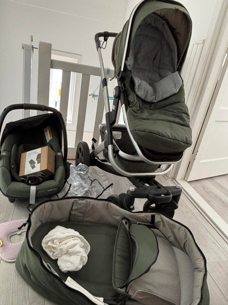 Joolz kinderwagen met reiswieg en Maxi Cosi, Gebruikt, Combiwagen, Met autostoeltje, Ophalen