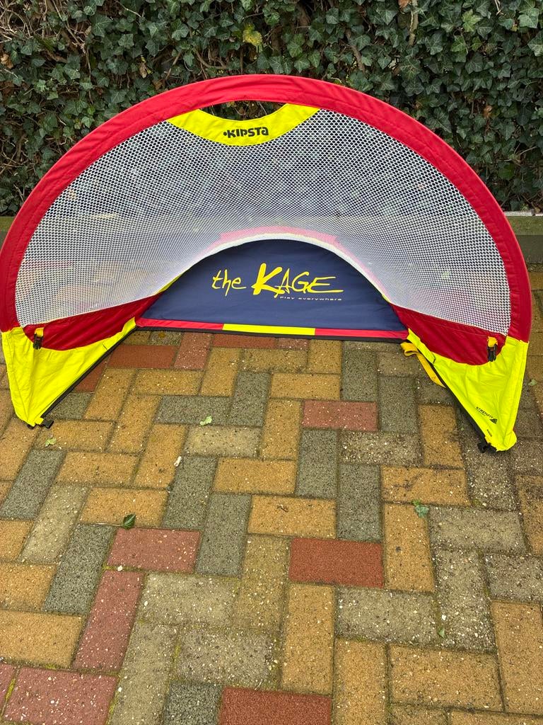 Kipsta Pop-up Voetbalgoal - 85x130 cm - Opvouwbaar, Maat S, Ophalen of Verzenden, Zo goed als nieuw, Overige typen