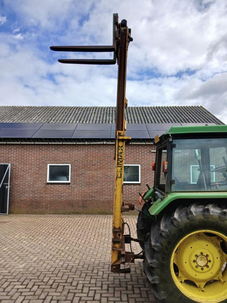 Robuuste hefmast, hefhoogte 360 cm, lepels verstelbaar, Zakelijke goederen, Agrarisch | Werktuigen, Ophalen, Transport