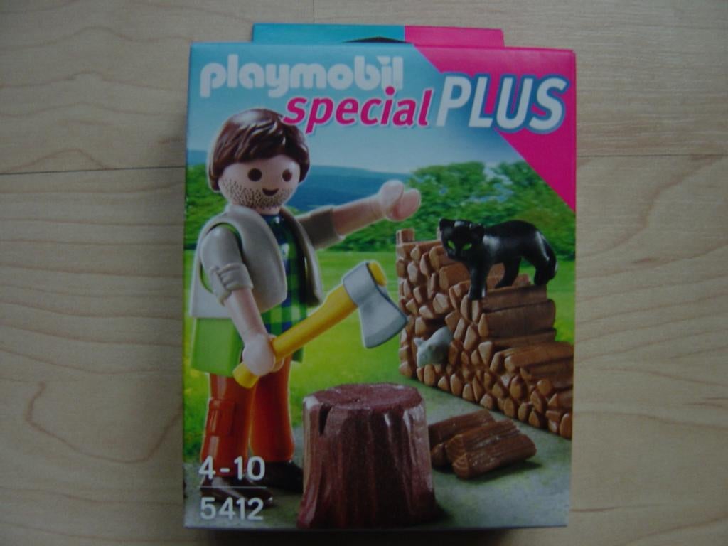 Playmobil special plus 5412 houthakker NIEUW, Ophalen of Verzenden, Nieuw