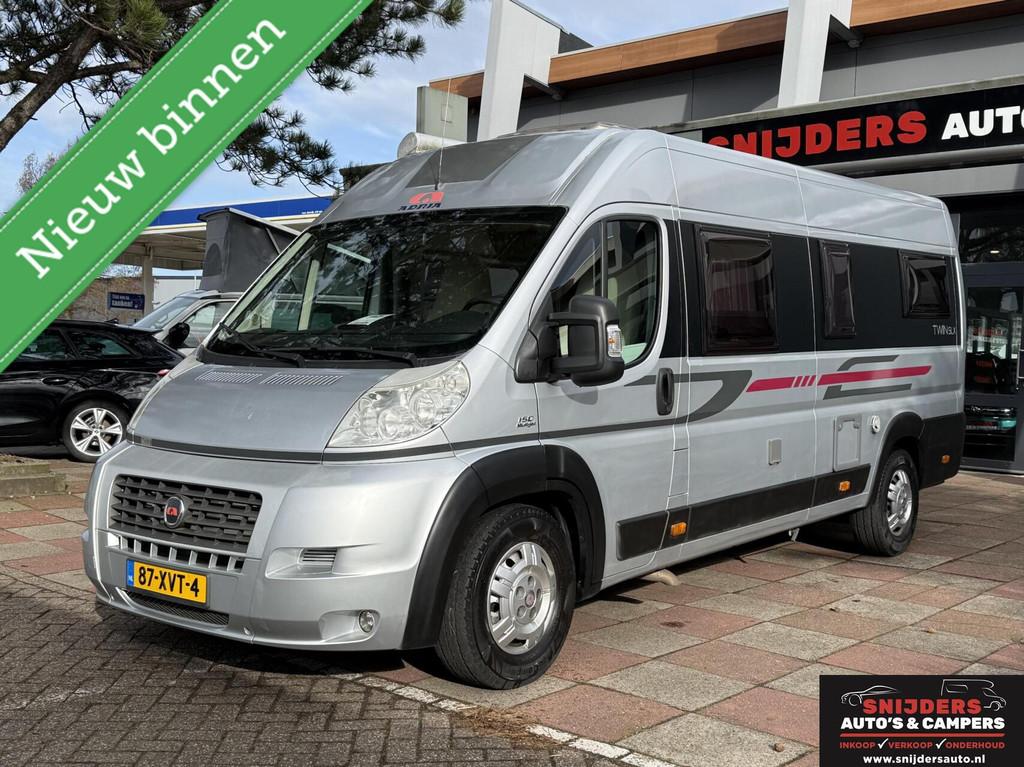 Adria TWIN SLX Automaat lengtebed van de eerste eigenaar, Automaat, Buscamper of Camperbus, Bedrijf, Diesel