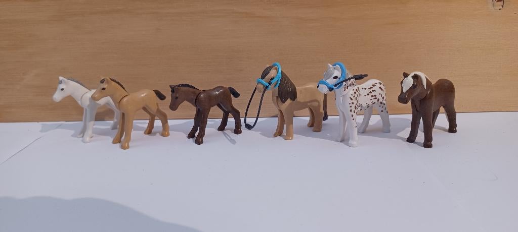 playmobil  pony  veulen, Ophalen of Verzenden, Zo goed als nieuw, Los playmobil