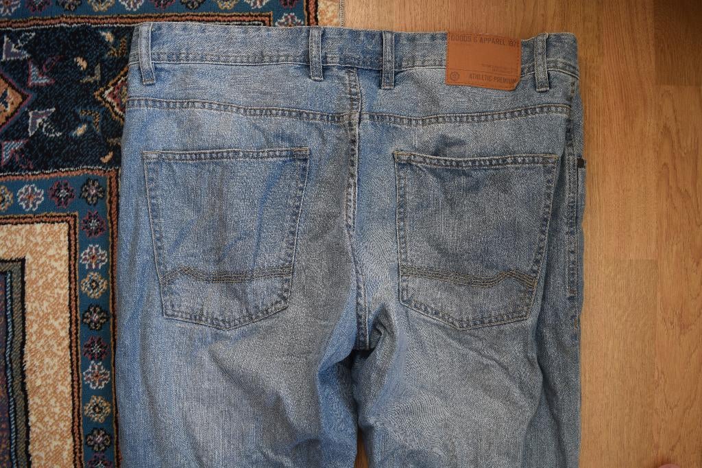 Angelo Litrico Goods & Apparel Heren Spijkerbroek Lichtblauw, Kleding | Heren, Spijkerbroeken en Jeans, W36 - W38 (confectie 52/54)