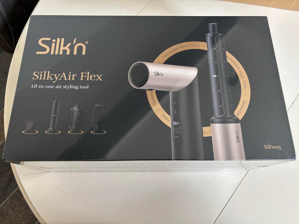 Silk'n SilkyAir Flex Multistyler Airwrap nieuw in verpakking, Ophalen of Verzenden, Nieuw, Krultang of Stijltang