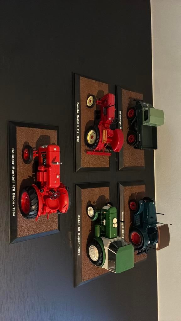 Atlas editions tractors miniatuur, Ophalen of Verzenden, Zo goed als nieuw