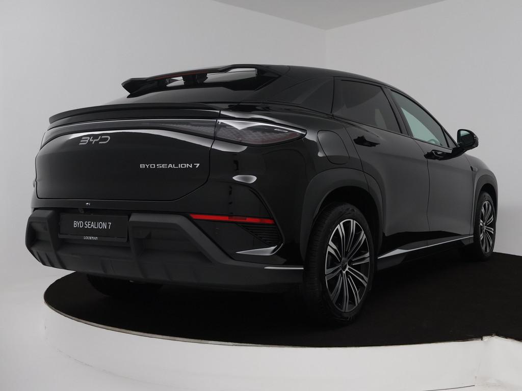 BYD SEALION 7 Comfort 82.5 kWh | 100% Nieuw & Origineel NL!, Auto's, BYD, Automaat, 12 maanden, Zwart, Origineel Nederlands