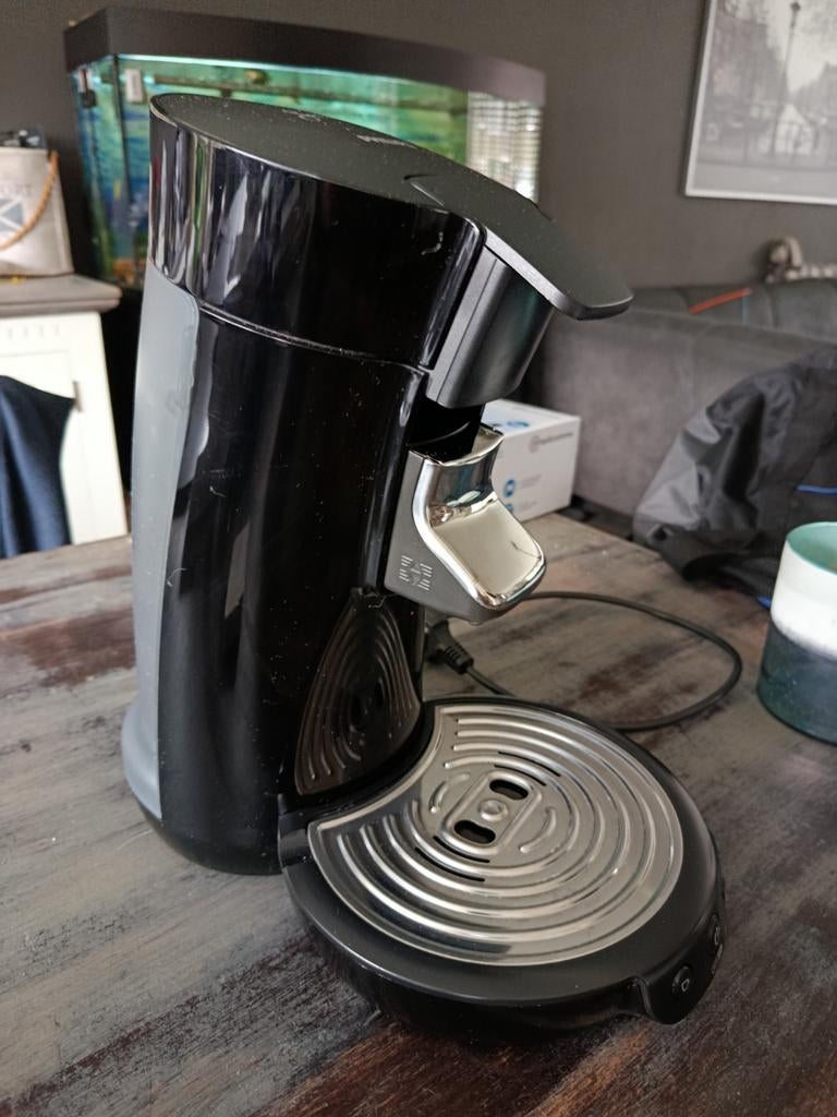 Senseo zwart, Ophalen of Verzenden, Zo goed als nieuw, Koffiemachine