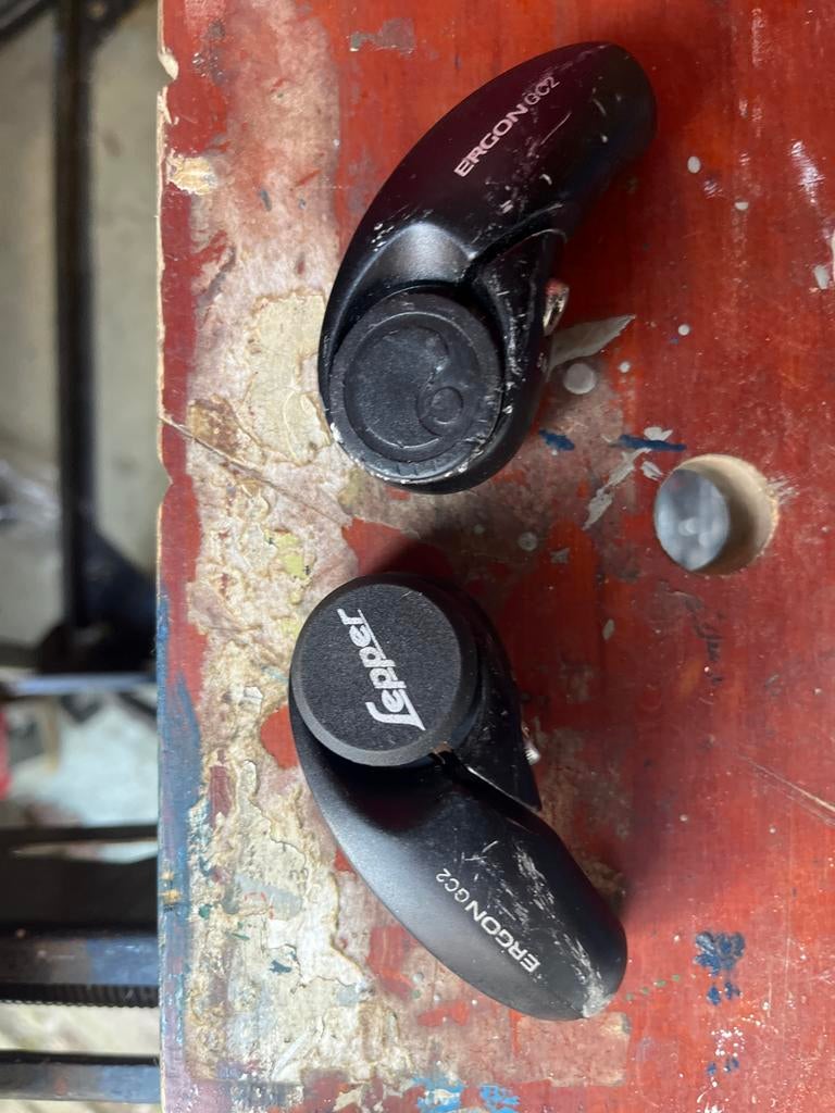 Ergon GC2 Bar-ends - Ergonomische handvatten voor fiets, Fietsen en Brommers, Fietsaccessoires | Overige Fietsaccessoires, Gebruikt
