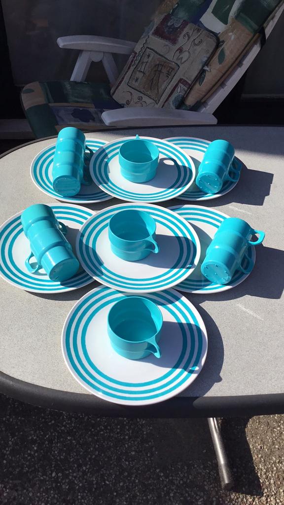 Camping Servies - Hema / Coppia, Caravans en Kamperen, Kampeeraccessoires, Ophalen of Verzenden