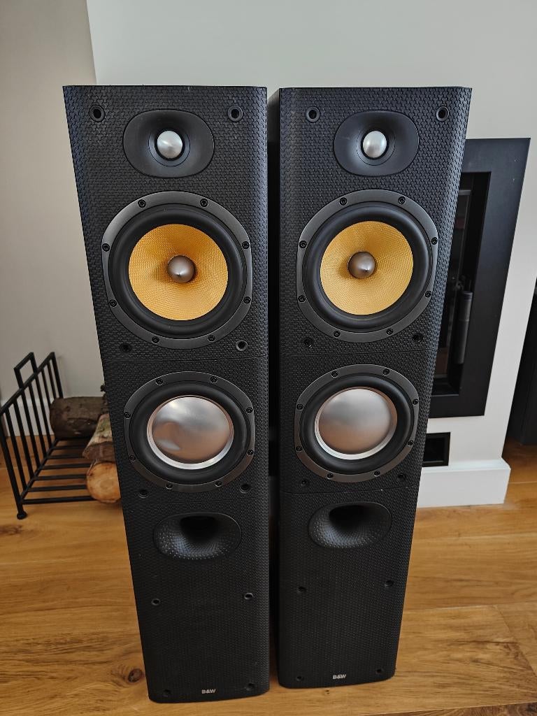 B&W DM603 S3 Black Ash, Ophalen, Gebruikt, Bowers & Wilkins (B&W), 120 watt of meer