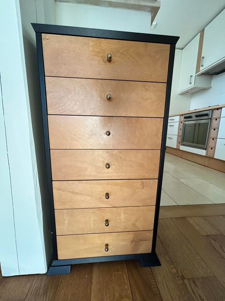 Ladekast met 7 lades, Ophalen, Minder dan 50 cm, Gebruikt, 5 laden of meer