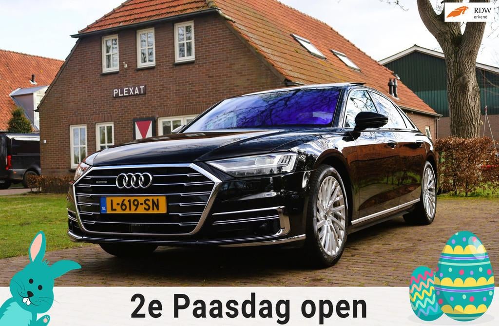 Audi A8 55 TFSI quattro Pro Line Plus Aut. | 6-Cillinder | A, Gebruikt, 2995 cc, Leder, Bedrijf