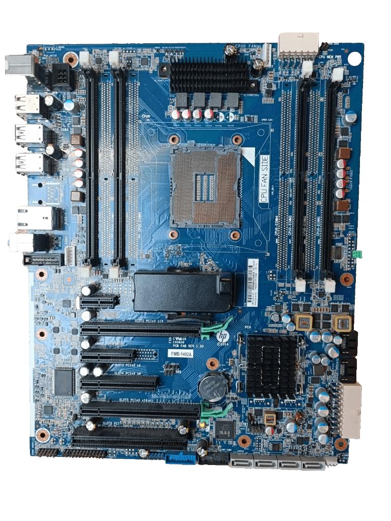 Kapot HP z640 moederbord, Computers en Software, Moederborden, DDR4, Ophalen of Verzenden, ATX, Niet werkend