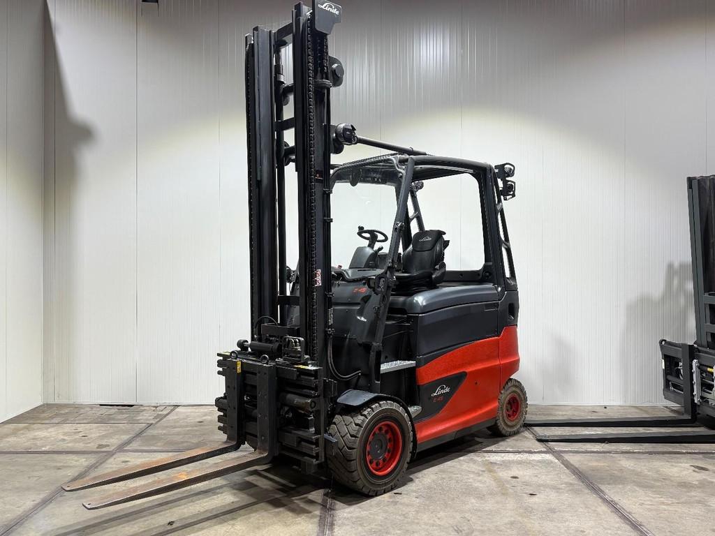 Linde E45 Vorkenversteller BJ2022 hoge cabine nette truck! H, Meer dan 4000 kg, Elektrisch, Heftruck, Linde