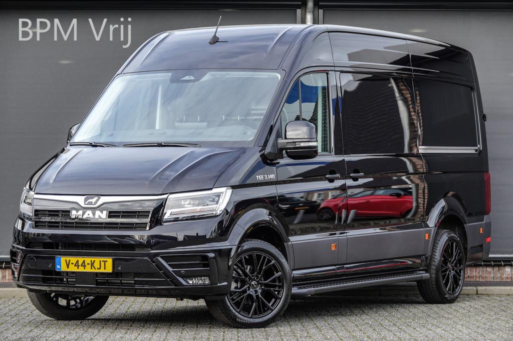 MAN TGE 35 | 140Pk Aut. | 3.140 | L3H3 | 2x Schuifdeur | 12,, Stof, Gebruikt, 4 cilinders, Bedrijf