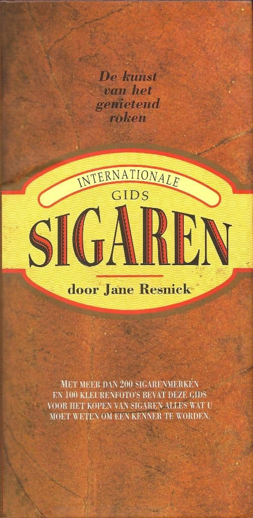 INTERNATIONALE SIGAREN GIDS 200 MERKEN, Ophalen of Verzenden, Nieuw, Overige typen