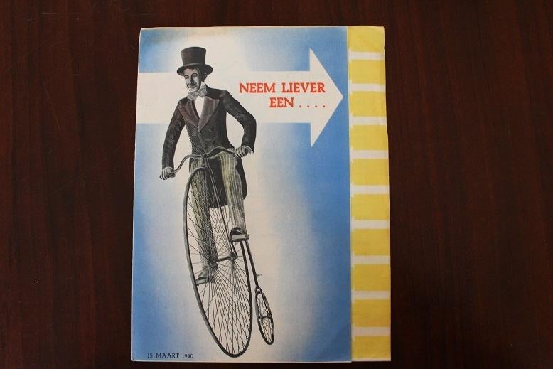 R.S. Stokvis fietsen 1940 verkoop folder, Fietsen en Brommers, Ophalen of Verzenden, Gebruikt