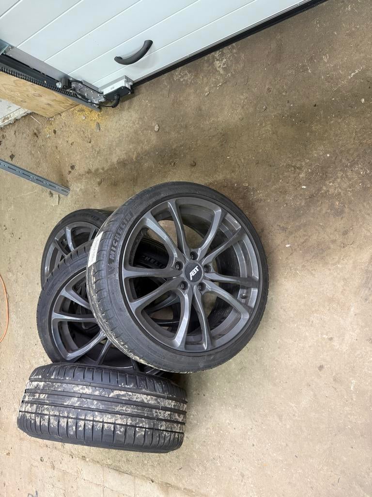 Unieke ABT Velgen met Banden voor Audi A3/VW Golf, Ophalen of Verzenden, Gebruikt
