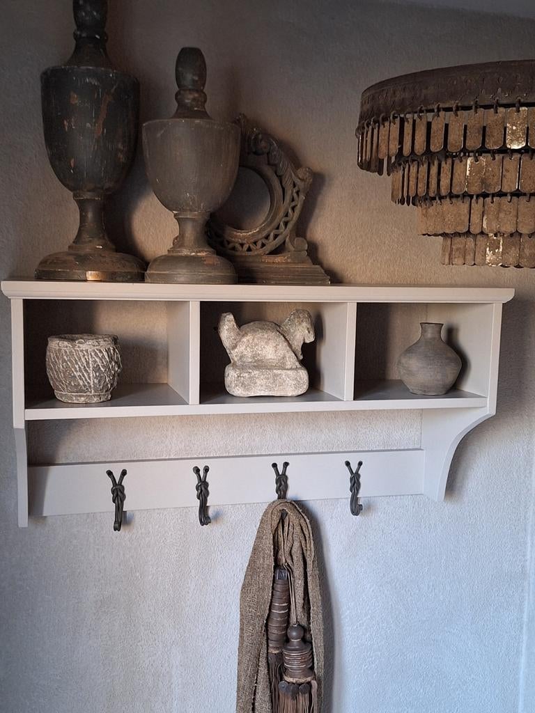 Hoffz kapstok (nr.111), Ophalen, Hout, Wandkapstok, Minder dan 100 cm