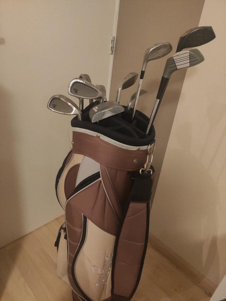 Golftas met clubs, Ophalen, Gebruikt, Tas, Mizuno