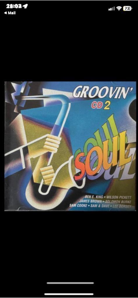 Groovin' Soul CD 2 - Diverse Artiesten, Ophalen of Verzenden, 1960 tot 1980, Gebruikt, Soul of Nu Soul