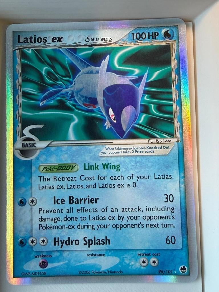Latios ex 96/101 (2003), Ophalen of Verzenden, Zo goed als nieuw, Losse kaart, Foil