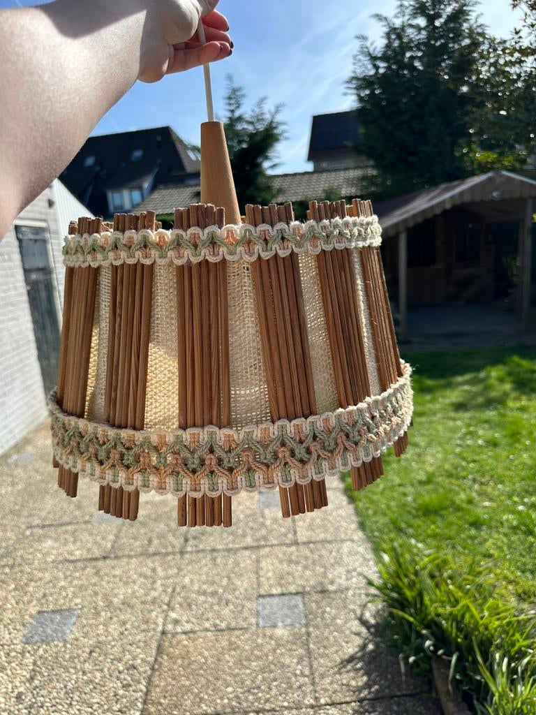 Retro lampenkap, Ophalen, Gebruikt, Rond