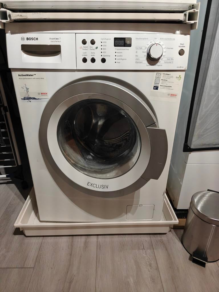 Bosch Avantixx 7 Wasmachine - WAQ28390NL/06, Witgoed en Apparatuur, Ophalen, Gebruikt, Energieklasse A of zuiniger, Voorlader