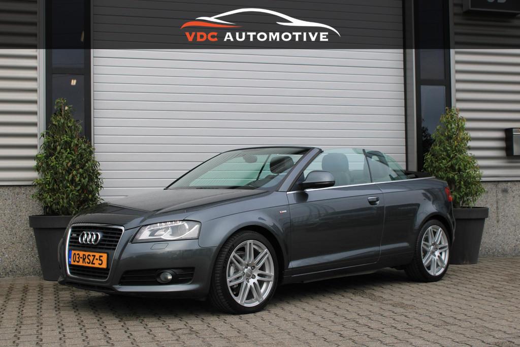 Audi A3 Cabriolet 1.8 TFSI S-edition Nieuwe Kap | Stoelverwa, Voorwielaandrijving, 15 km/l, Gebruikt, Zwart