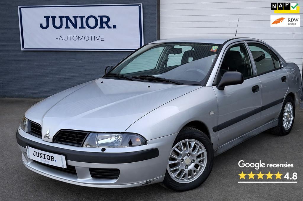 Mitsubishi Carisma 1.6 Shogun AUTOMAAT/ELKPAKKET/APK-24-1-20, Stof, Gebruikt, Zwart, 4 cilinders
