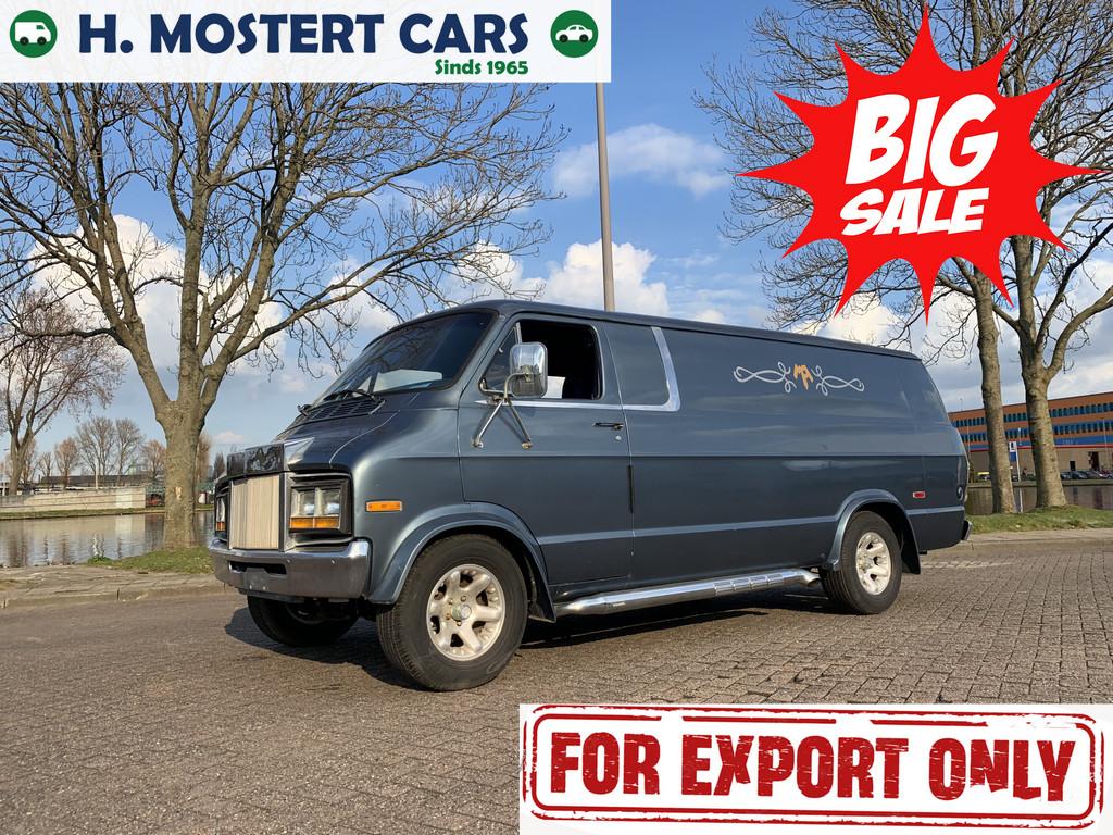 Dodge RAM VAN CHEVROLET V8 * CAMPER * UNIEKE OLDTIMER * BIJZ, Caravans en Kamperen, Campers, Graafstroomstraat 4
3044AR  ROTTERDAM, NL